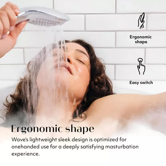 Womanizer Wave - doccetta massaggiante - cromata