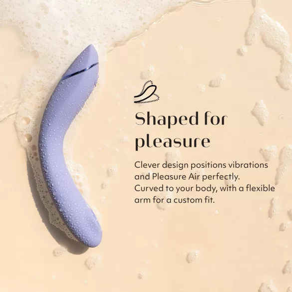 Womanizer OG - vibratore 2in1 punto G e succhiaclitoride ricaricabile - viola