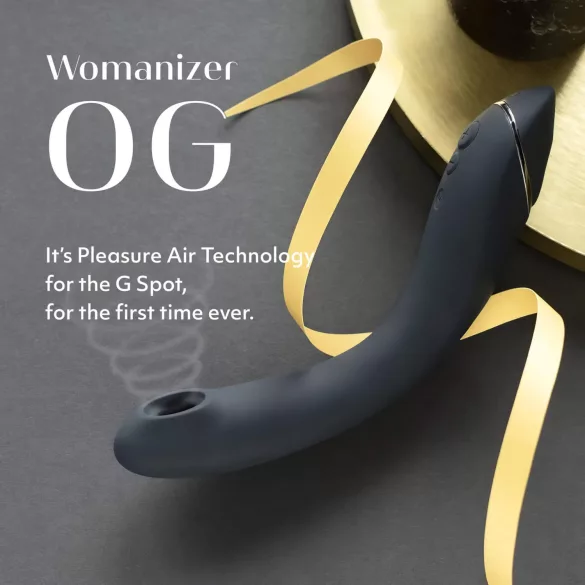Womanizer OG - vibratore clitorideo e punto G ricaricabile 2in1 - nero