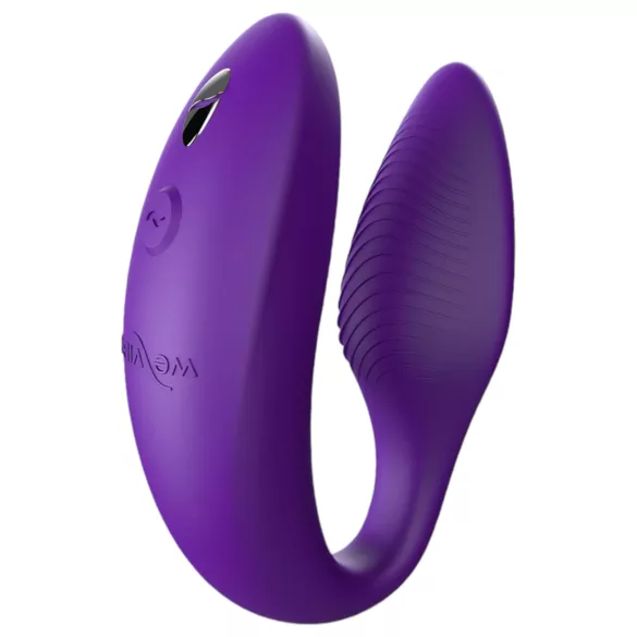 We-Vibe Sync - vibratore per coppia telecomandato ricaricabile - viola