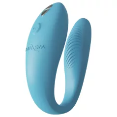   We-Vibe Sync Go - vibratore coppia ricaricabile con app - turchese