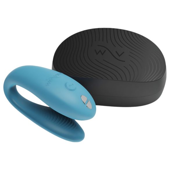 We-Vibe Sync Go - vibratore coppia ricaricabile con app - turchese