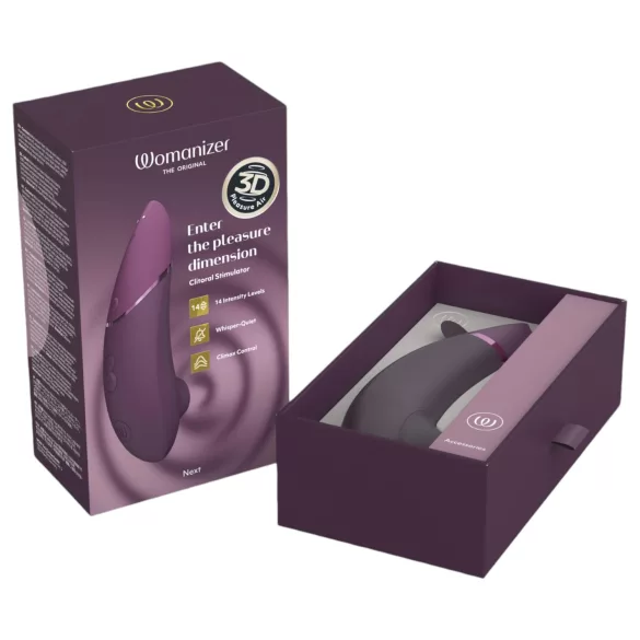 Womanizer Next - succhiaclitoride onde d’aria ricaricabile - viola