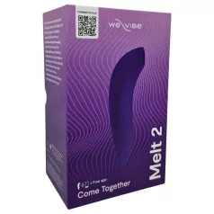   We-Vibe Melt 2 - stimolatore clitorideo intelligente ad onde d’aria (viola)