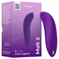   We-Vibe Melt 2 - Stimolatore clitorideo a onde d’aria controllato tramite app (viola)