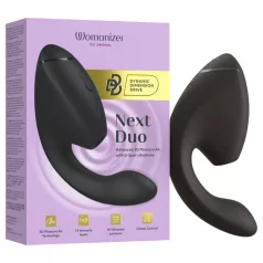 Womanizer Next Duo - vibratore punto G e clitoride - nero