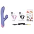 ROMP Pulse - vibratore punto G con stimolatore clitoride ad onde d’aria - viola