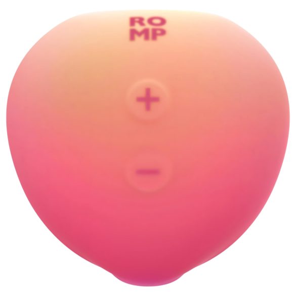 Romp Pink Peach - vibratore clitorideo onde d’aria - silicone rosa