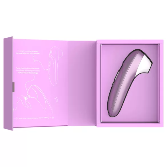 Womanizer Pro - stimolatore clitorideo ad onde d’aria (viola)