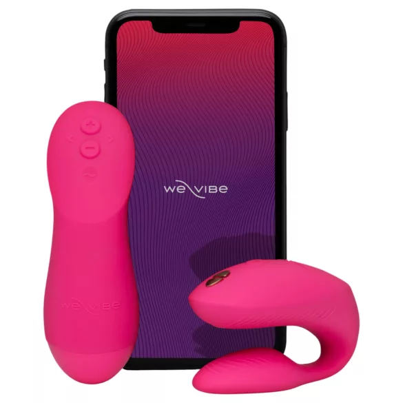 We-Vibe Chorus Pro - vibratore di coppia con app e telecomando (rosa)