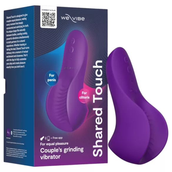 We-Vibe Shared Touch - vibratore di coppia smart (viola)