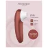 Womanizer Pro - stimolatore clitorideo a onde d’aria (rosso)