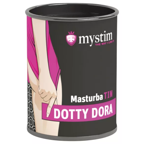 Mystim - masturbatore maschile con rilievi - bianco