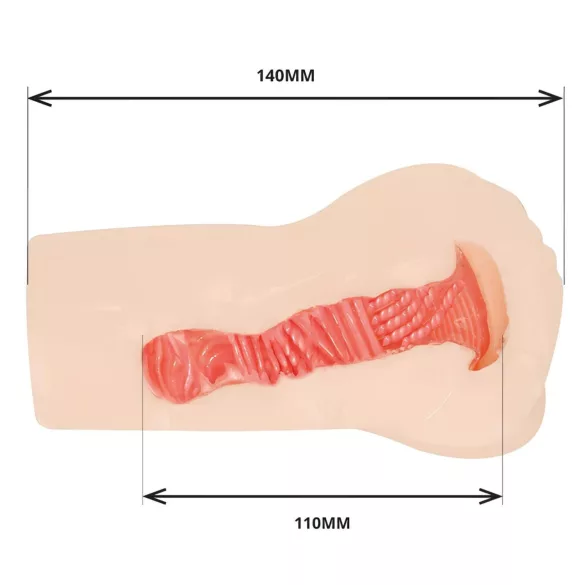 TAMASHII Intern - masturbatore anime a forma di vagina artificiale (color carne)