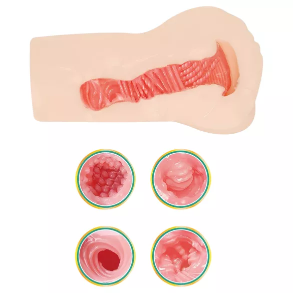 TAMASHII Intern - masturbatore anime a forma di vagina artificiale (color carne)