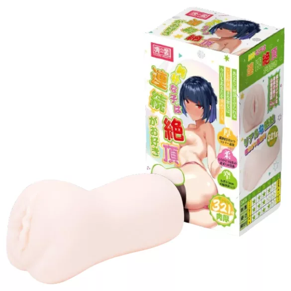 TAMASHII Orgasmo Continuo - masturbatore anime a forma di vagina artificiale (color carne)