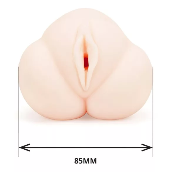 TAMASHII Squeezing Ranch - masturbatore a forma di vagina anime (color carne)
