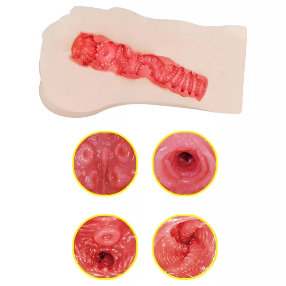 TAMASHII Neighbor Girl - masturbatore hentai a forma di vagina (color carne)