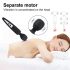 Mrow - vibratore massaggiante ricaricabile impermeabile - nero