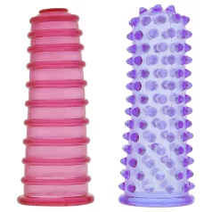   All time Favorites - set di anelli per dita - 2 pezzi - rosa lilla