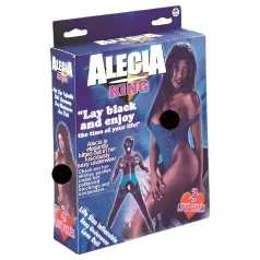   Alecia King - bambola gonfiabile a grandezza naturale - pelle marrone