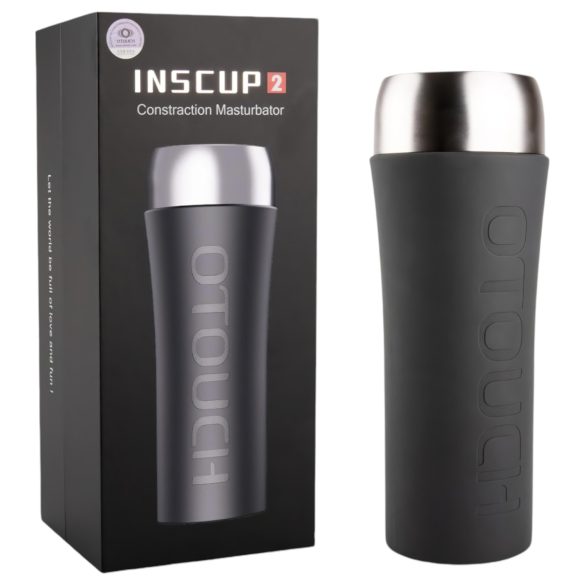 Otouch Inscup 2 - masturbatore uomo automatico - silicone nero