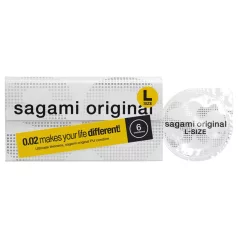   Sagami Original 0.02 L - preservativo - 58mm - confezione da 6