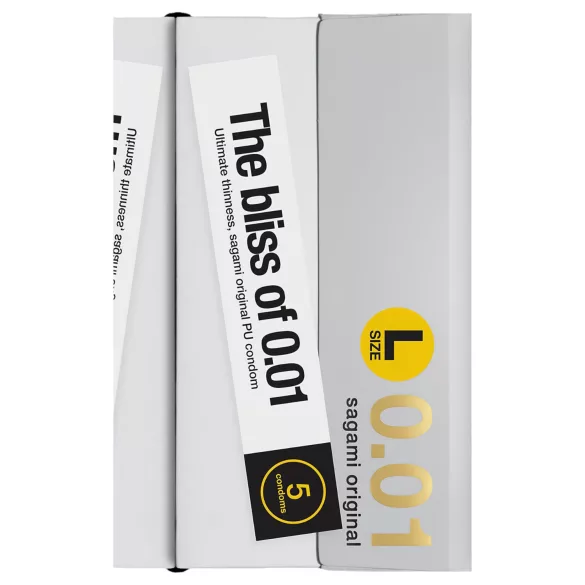 Sagami Original 0,01 L - preservativo ultrasottile - 58mm - 5 pezzi