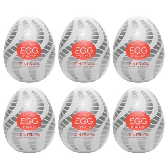 TENGA Egg Tornado - masturbatore a uovo (6 pz)