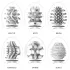 TENGA Egg New Standard - masturbatore maschile a forma di uovo - set 6 pezzi