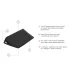 Liberator Wedge - cuscino sessuale a forma di cuneo (nero)
