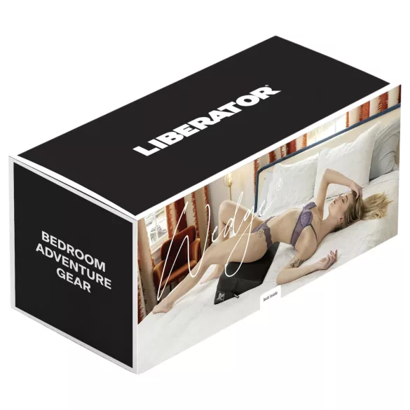 Liberator Wedge - cuscino sessuale a forma di cuneo (nero)