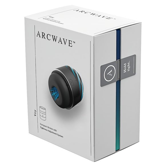 Arcwave Voy - masturbatore rotante-stringente per uomini (nero)