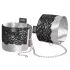 Fifty Shades of Grey - manette in raso - argento