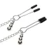 Fifty Shades of Grey - pinze per capezzoli con collare - argento