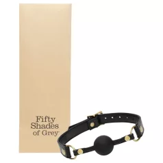 Fifty Shades of Grey - ballgag bocca - silicone nero