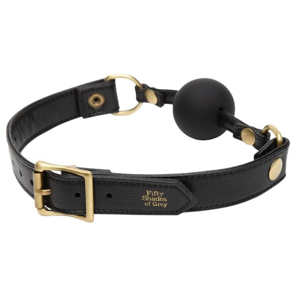 Fifty Shades of Grey - ballgag bocca - silicone nero