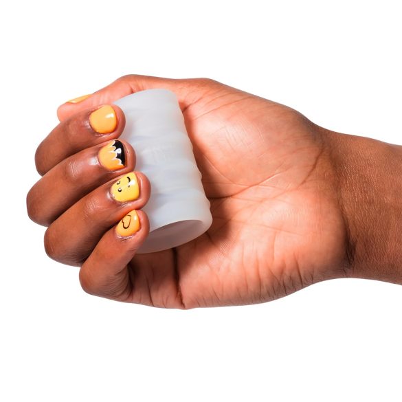 ROMP - masturbatore flessibile da viaggio - trasparente