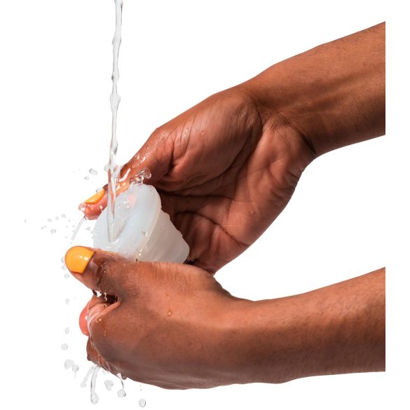 ROMP - masturbatore flessibile da viaggio - trasparente