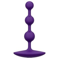 ROMP - dildo anale con perle - silicone viola