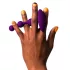 ROMP - dildo anale con perle - silicone viola