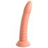 Dillio Wild Thing - dildo scanalato (19cm) - arancione
