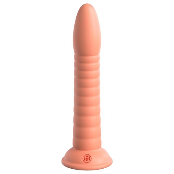 Dillio Wild Thing - dildo scanalato (19cm) - arancione
