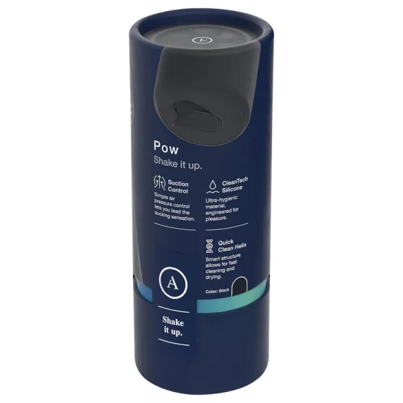 Arcwave Pow - masturbatore manuale a suzione - nero