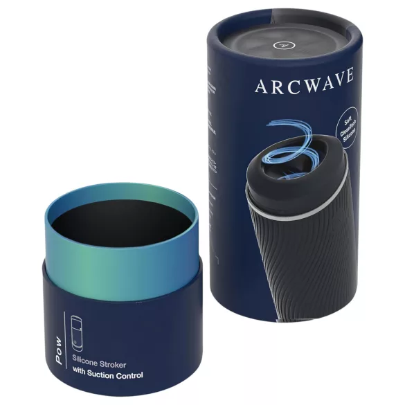 Arcwave Pow - masturbatore manuale a suzione - nero