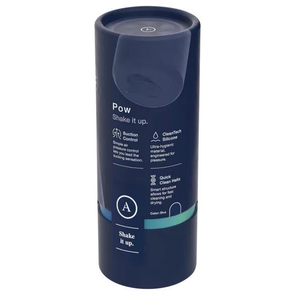 Arcwave Pow - masturbatore manuale con aspirazione - blu