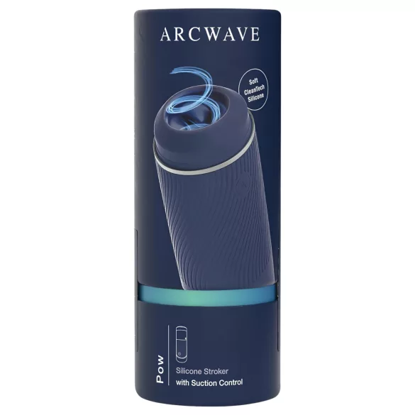 Arcwave Pow - masturbatore manuale con aspirazione - blu