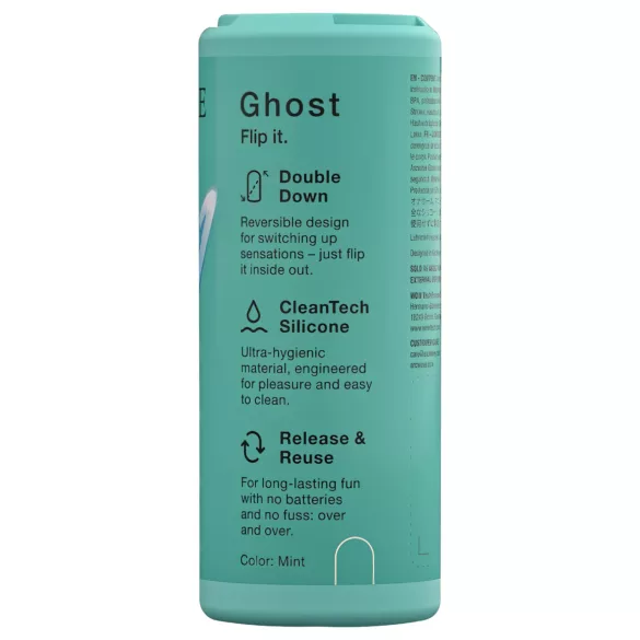 Arcwave Ghost - masturbatore maschile tascabile reversibile - silicone verde