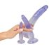 Crystal Clear - set di dildo anali trainer - 3 pezzi - trasparente blu