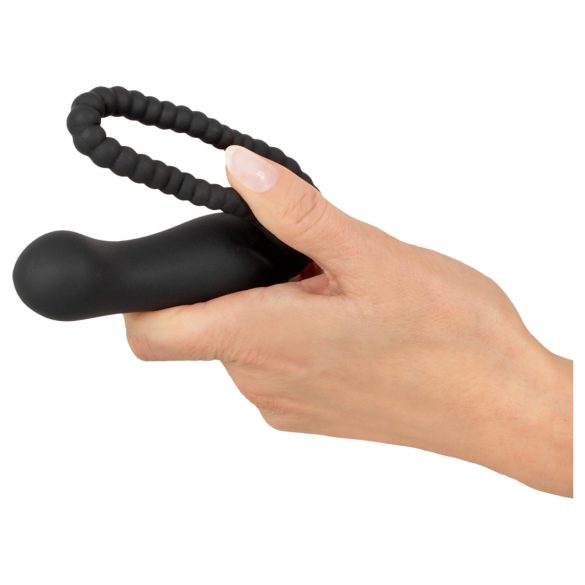 Black Velvets - dildo con cintura regolabile - nero